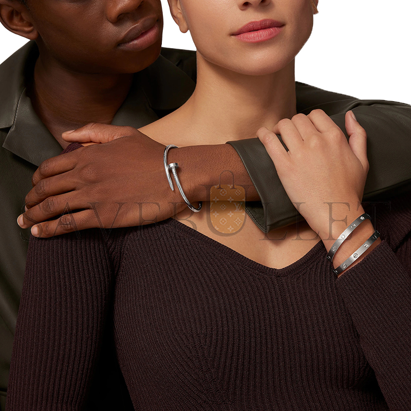 Ca*t*er love bracelet, classic model, brushed b6077117